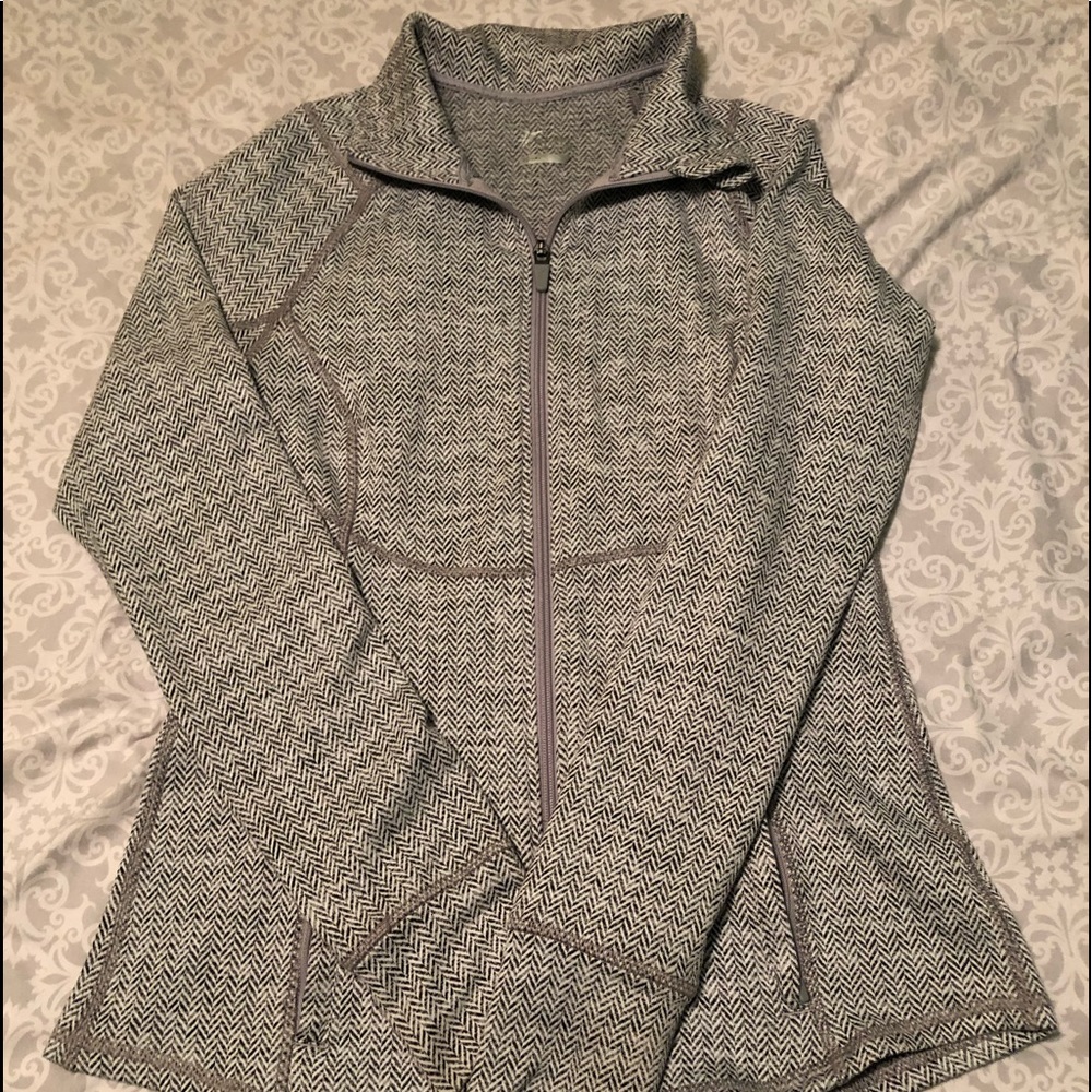 Zip up sweatshirt